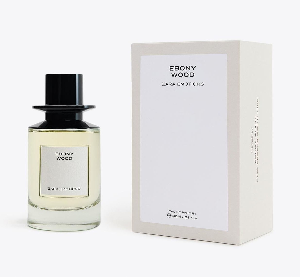 Zara Ebony Wood 100 ML Nowa, Większa Pojemność