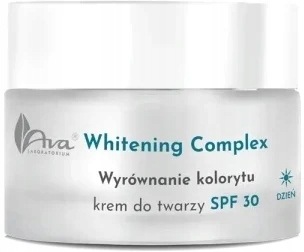 Ava Laboratorium Ava Whitening Complex krem do twarzy Spf 30 wyrównujący koloryt