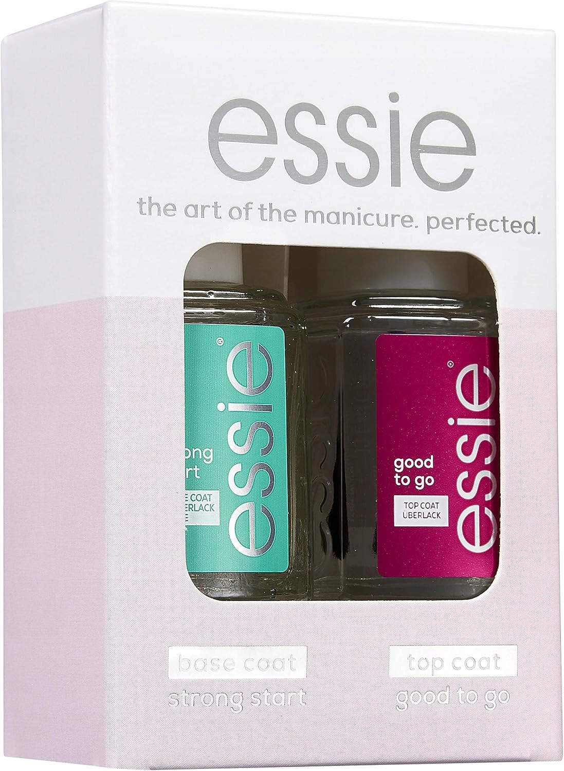 essie Sada Základů Strong Start Top Good to Go Posilující Rychleschnoucí