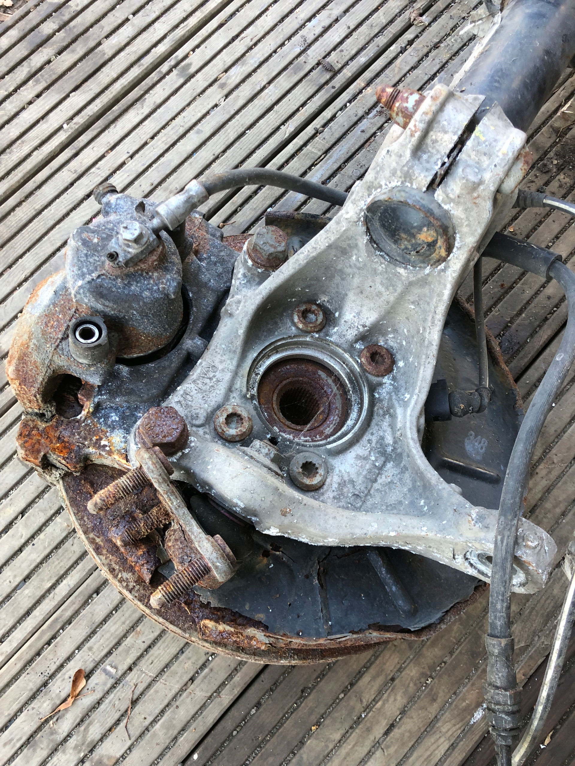 VW PASSAT B6 McPherson right front swing 3C0413031N