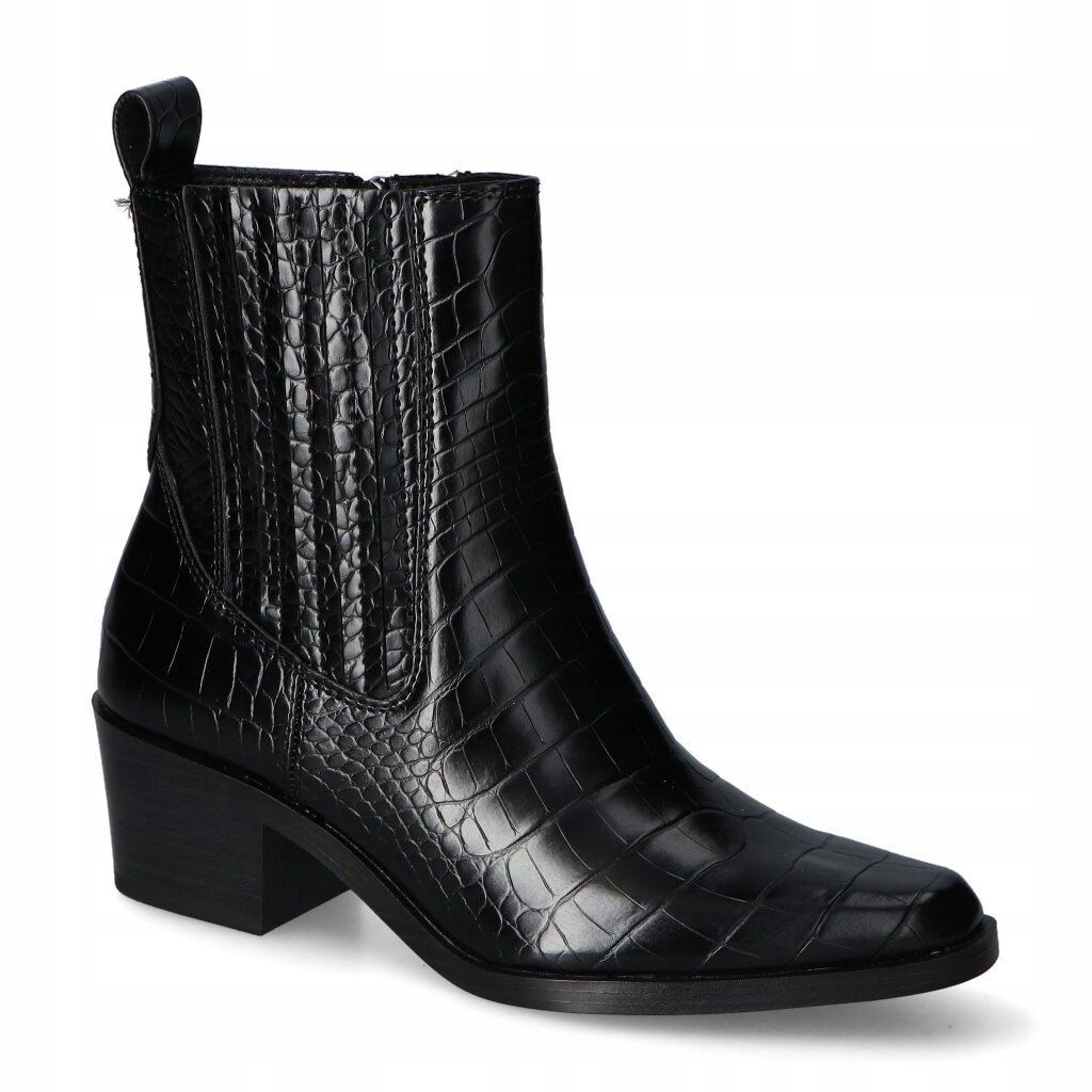 Kotníkové Boty Tamaris 1-25310-43/028 Černé kroko 38