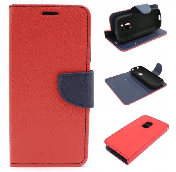 

Etui Pokrowiec Fancy Diary do Nokia 225 4G czerwon