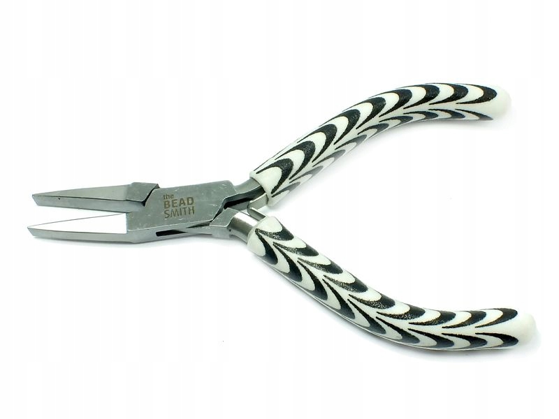Szczypce płaskie Beadsmith Zebra