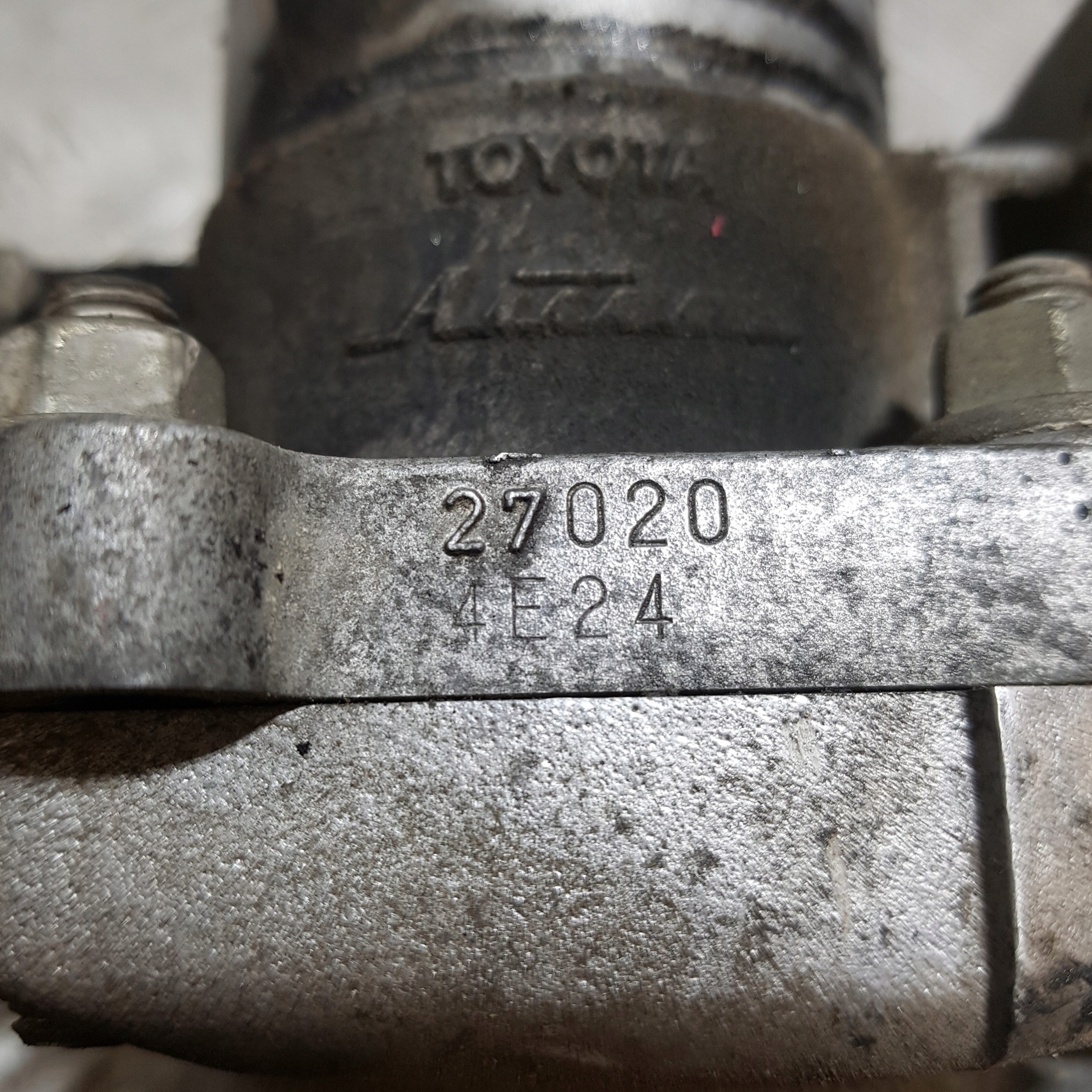 throttle flap TOYOTA COROLLA VERSO 2.0 D