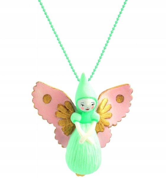 BIŻUTERIA NASZYJNIK WRÓŻKA DLA DZIEWCZYNKI DJECO Stan opakowania oryginalne