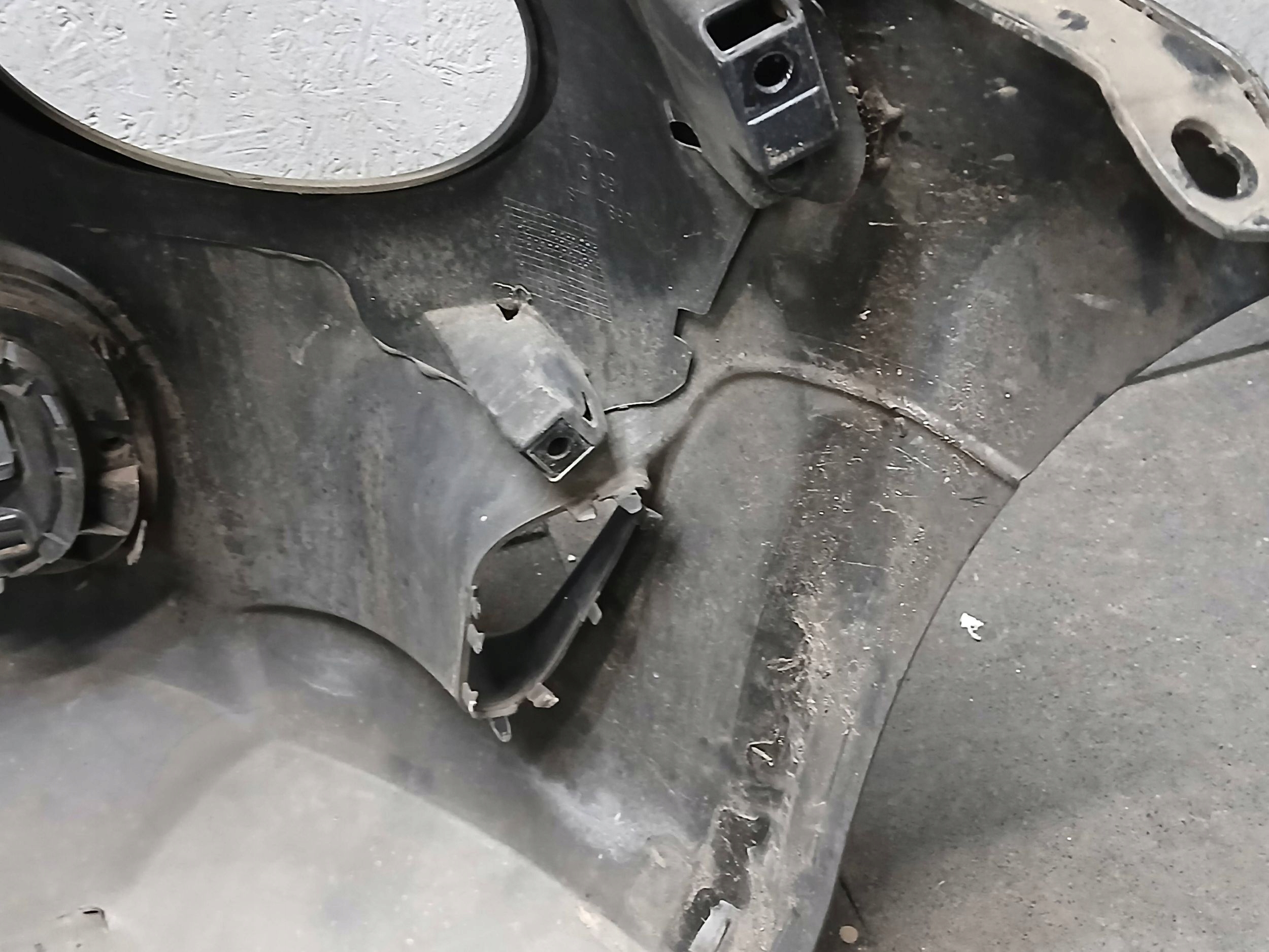 bumper front FIAT 500 S LIFT