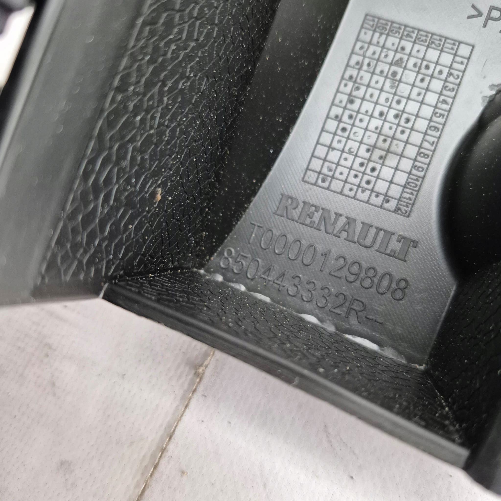 RENAULT CLIO IV 4 KOMBI 12-20 bracket holder support right rear part