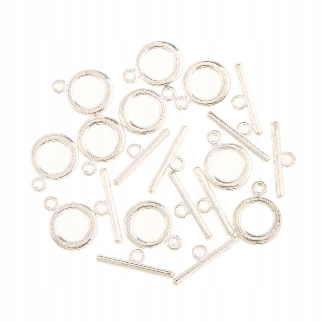 10 zestawów OT Toggle Clasp Hook Connector do