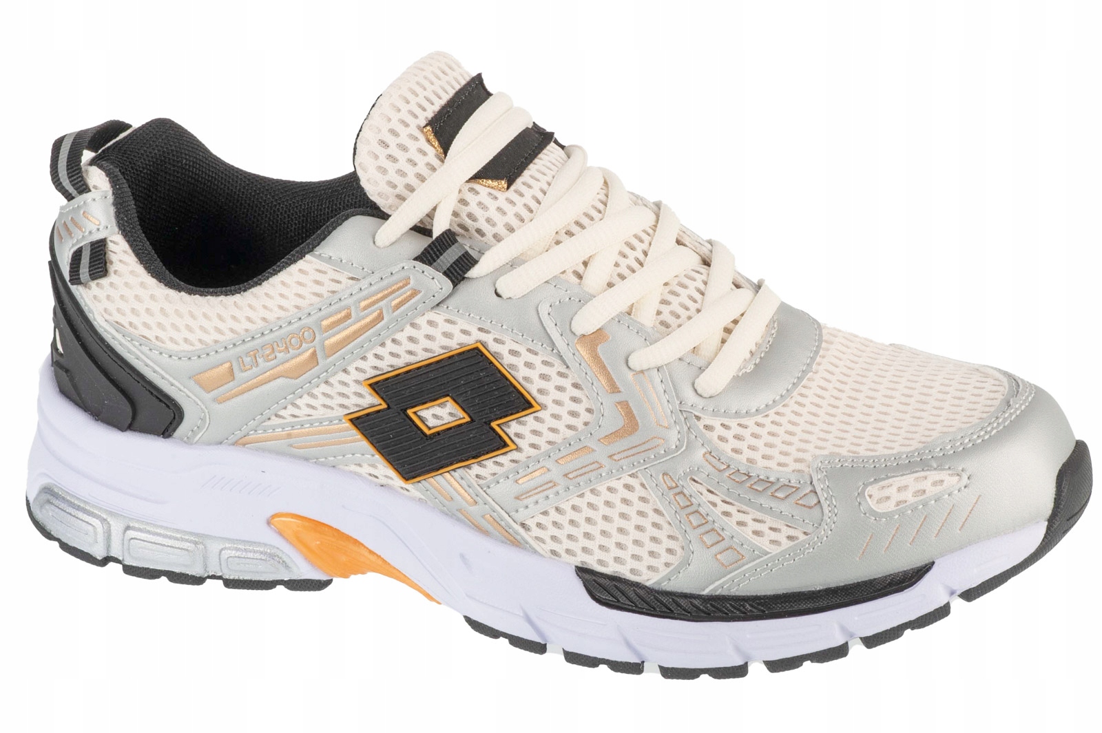 Lotto Akimoto (41) Unisex tenisky Tkanina Stříbrná