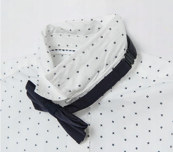 COOL ŚLICZNA koszula R.134 WIZYTOWA Z muchą Wiek dziecka 8 lat +