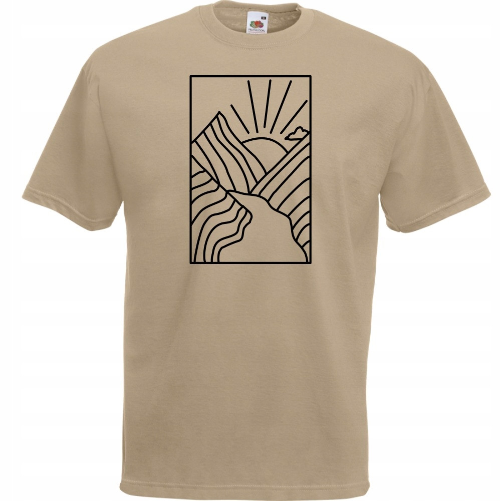 

Koszulka lineart góry linia M khaki