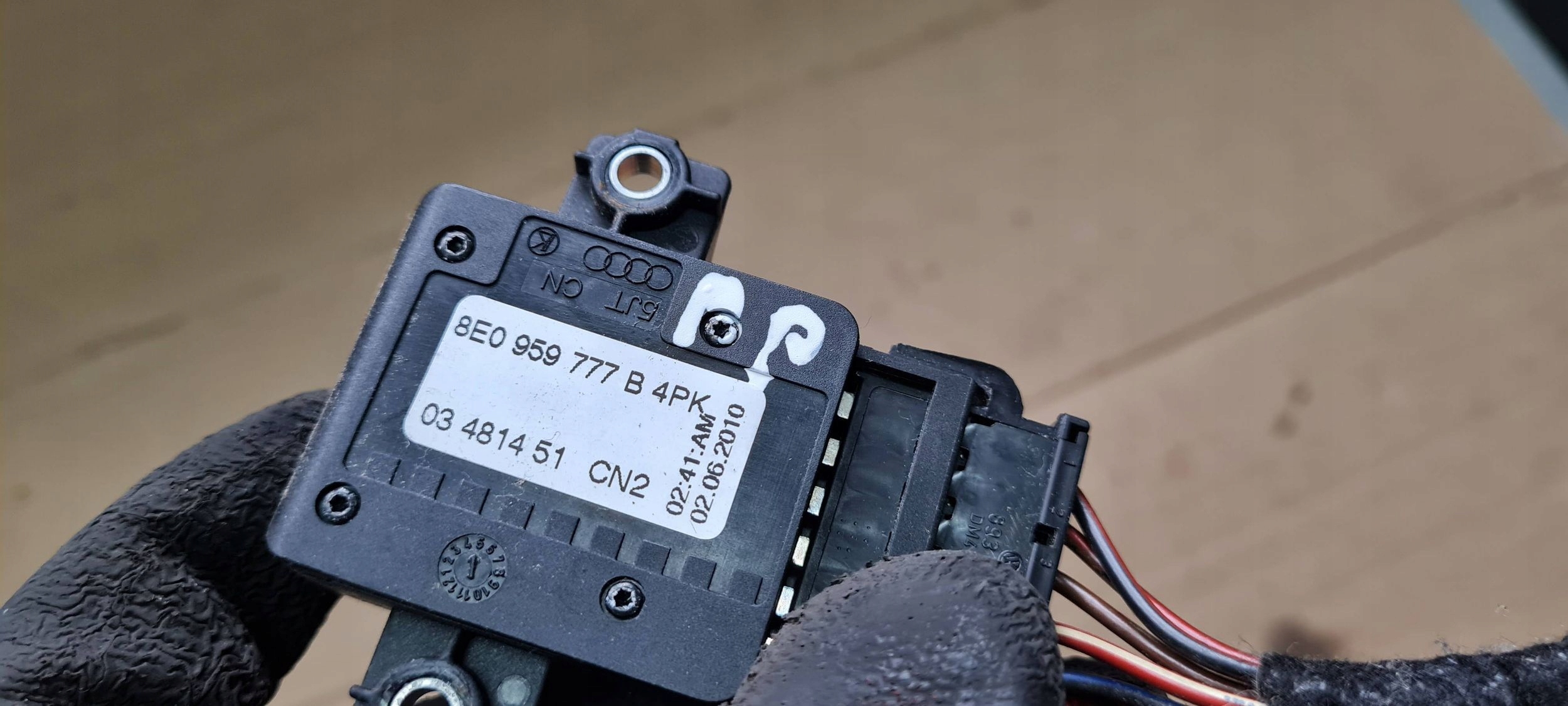 A6 C6 LIFT switch control seat black 8E0959777B A4 B6 B7