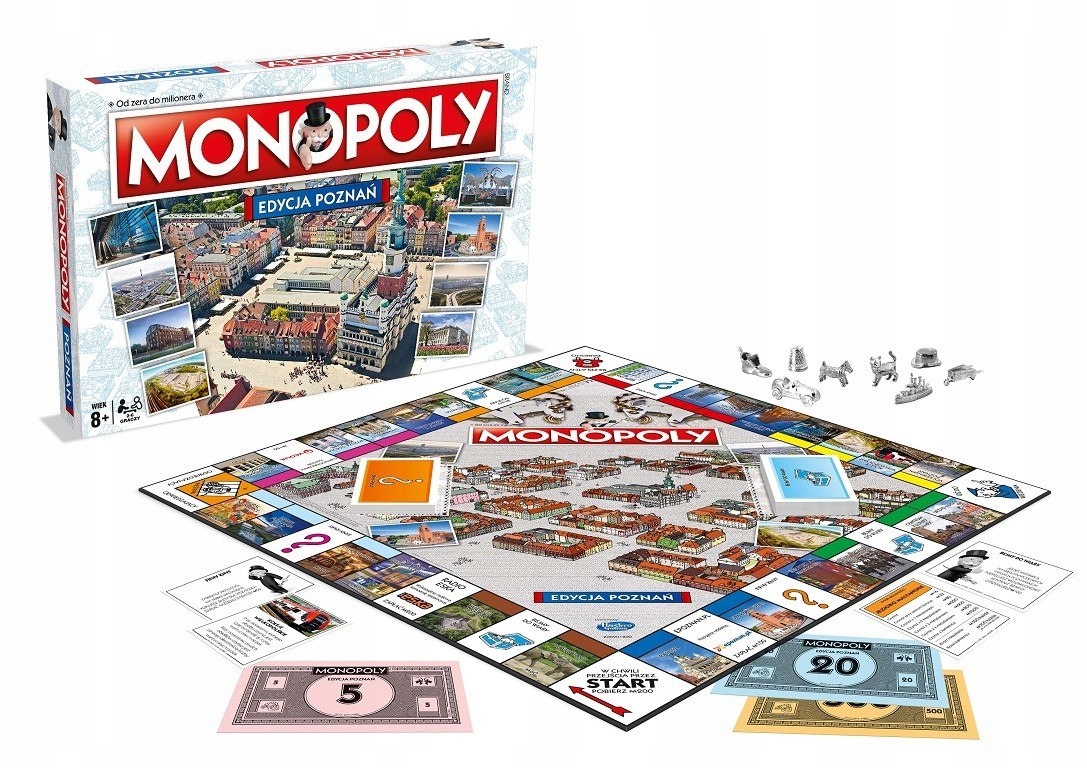 Monopoly Poznań Winning Moves 303095 Typ Podstawa