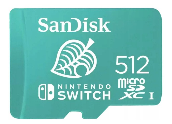 SanDisk Ultra microSDXC 512GB Nintendo Switch EAN (GTIN) 4895252917239