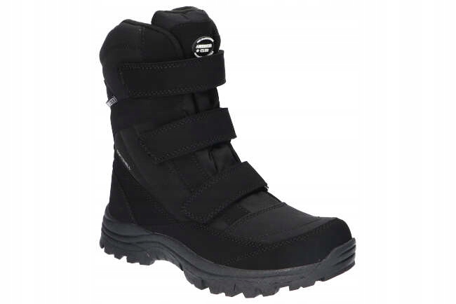 American SN06 Trapery Buty Zimowe Śniegowce Blk 40