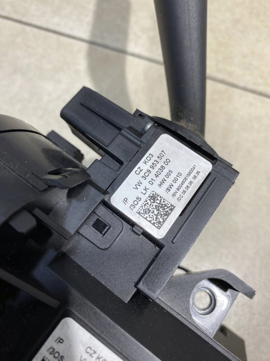 steering wheel levers and controls PASSAT B6 3C9953513