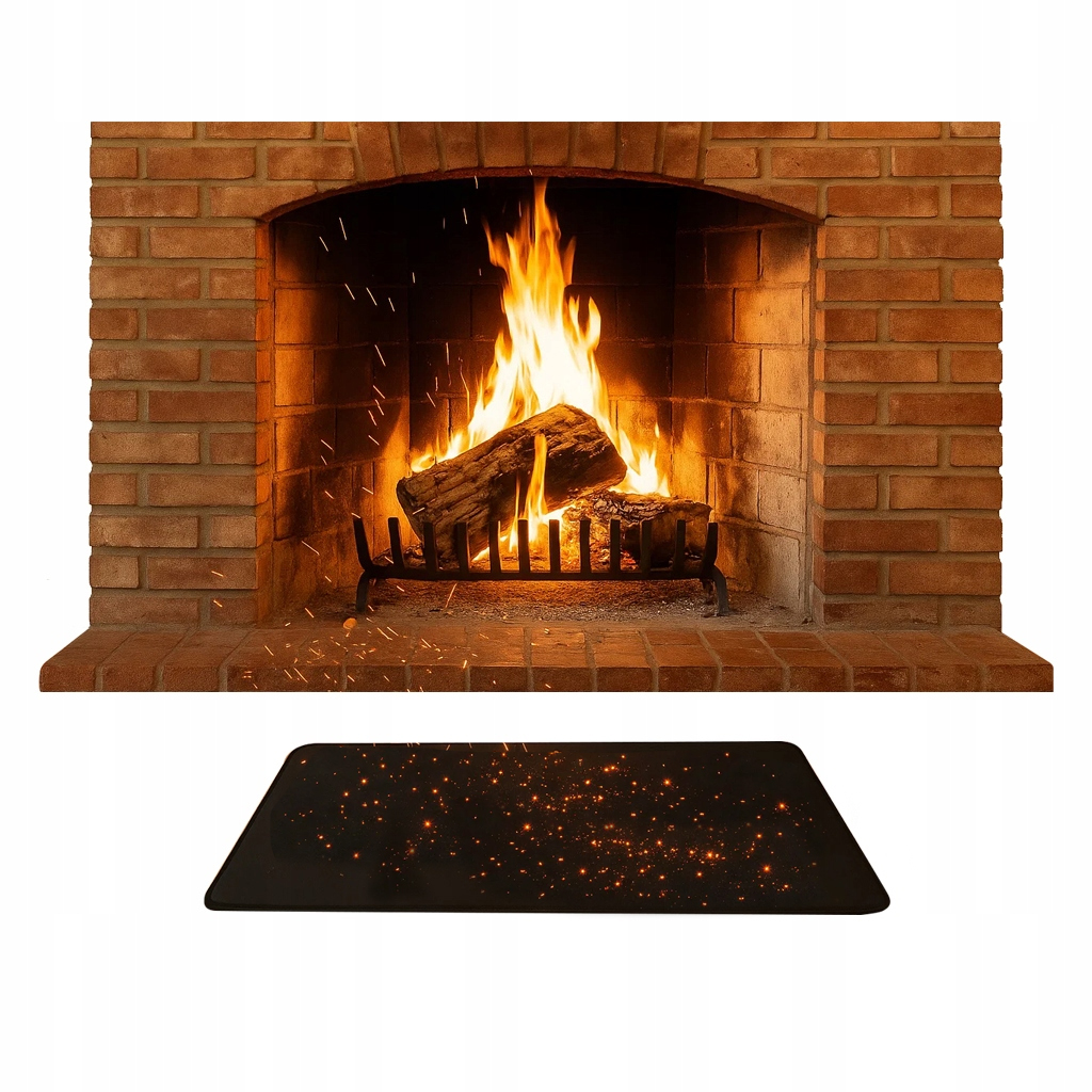 Ochranná Podložka protipožární podložka pod krb Kamna Ohniště grilu Velikost L