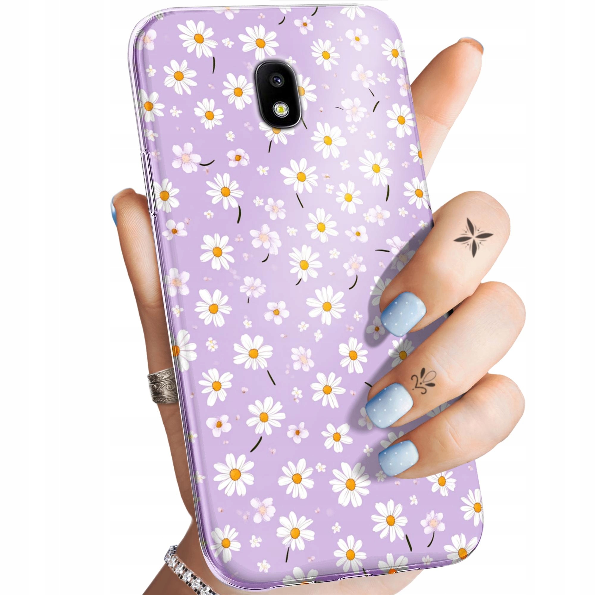 Etui Do Samsung Galaxy J3 2017 Wiosna Kwiaty Rośliny Obudowa Case