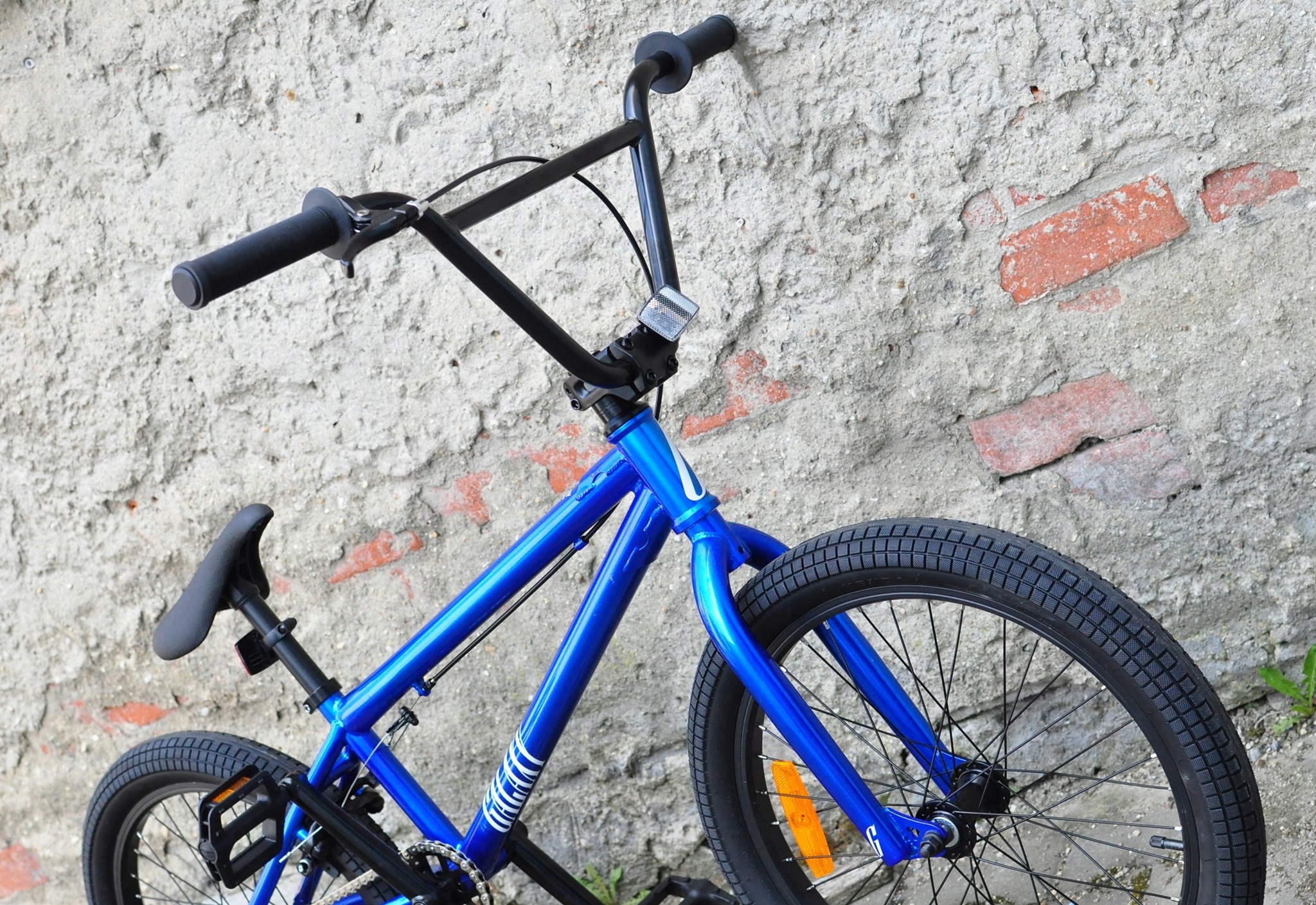 Rower BMX Galaxy Spot 20 niebieski wyczynowy Kolor niebieski