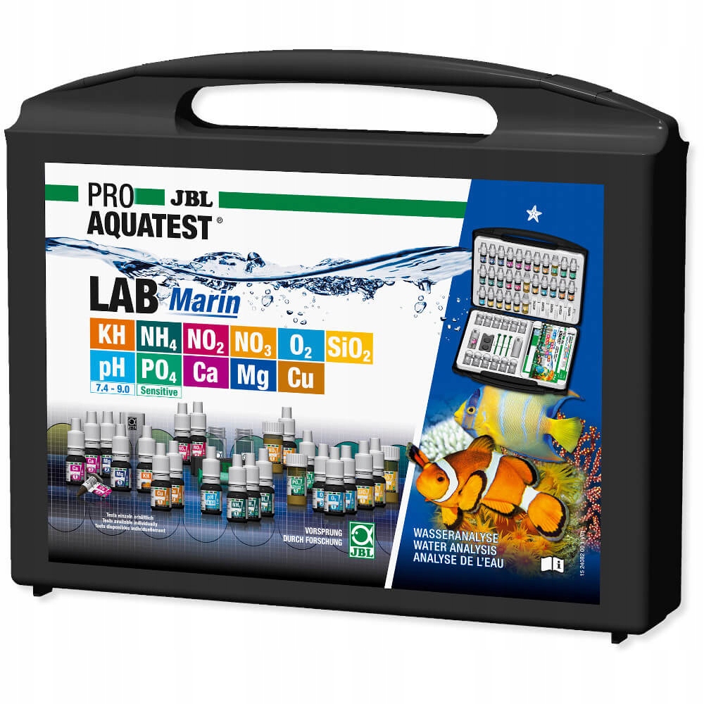 Levně Jbl Lab Marine Testy pro mořské akvárium, kufr