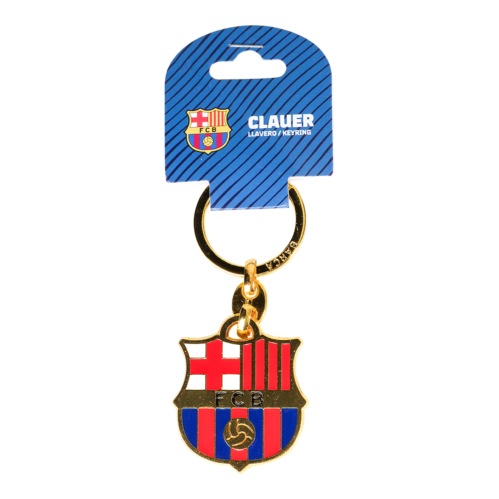 Metalowy Brelok Fc Barcelona Oryginał Brelok Barca Brelok Fcb