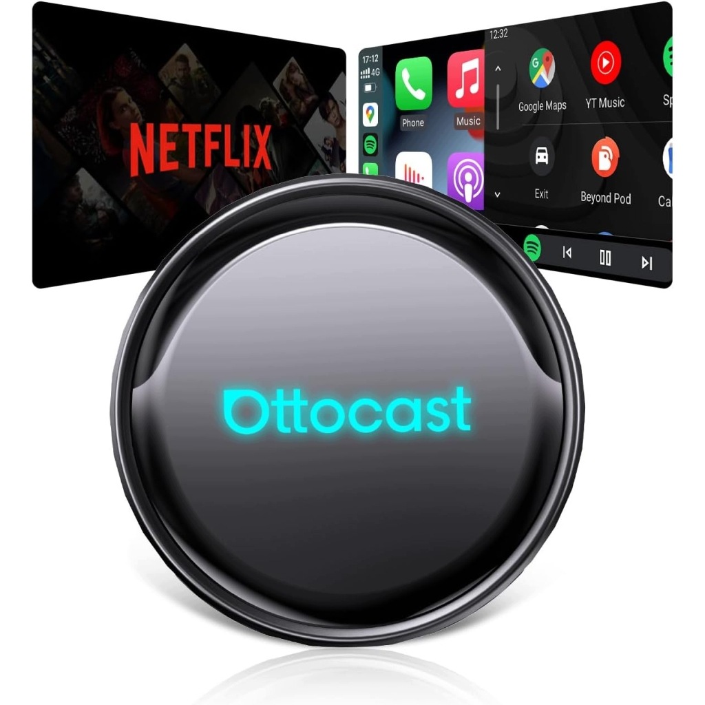Ottocast OttoAibox P3 Pro bezdrôtový adaptér Android Auto CarPlay