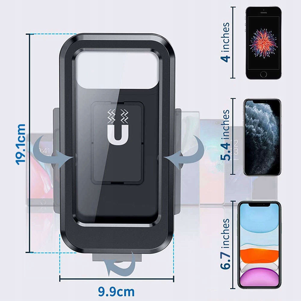 UCHWYT ROWEROWY NA TELEFON SMARTFON ROWER MOTOCYKL EAN (GTIN) 5907765696743