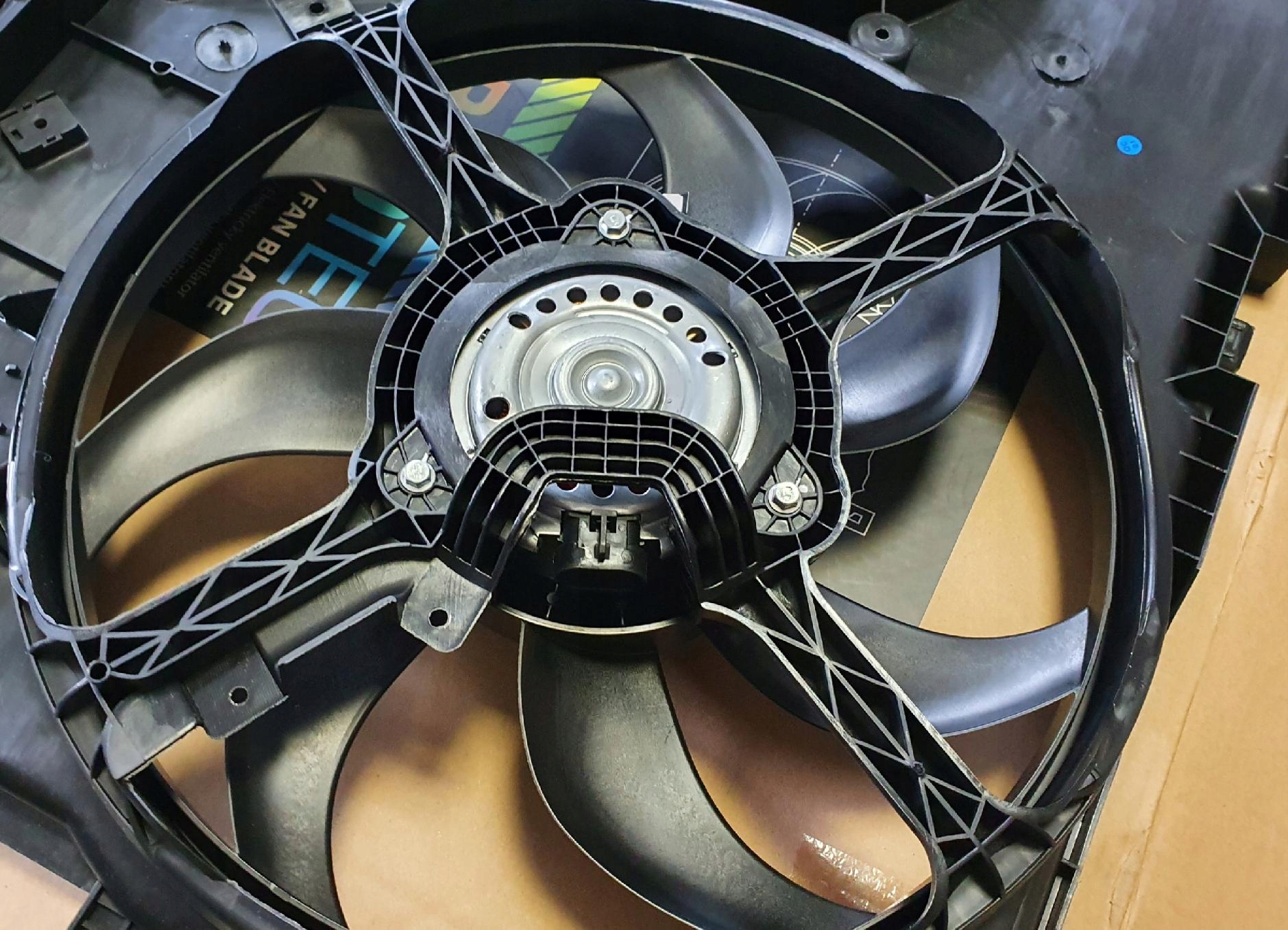 TERMOTEC WENTYLATOR CHLODNICY FIAT DUCATO 2 3D Part number D8F026TT