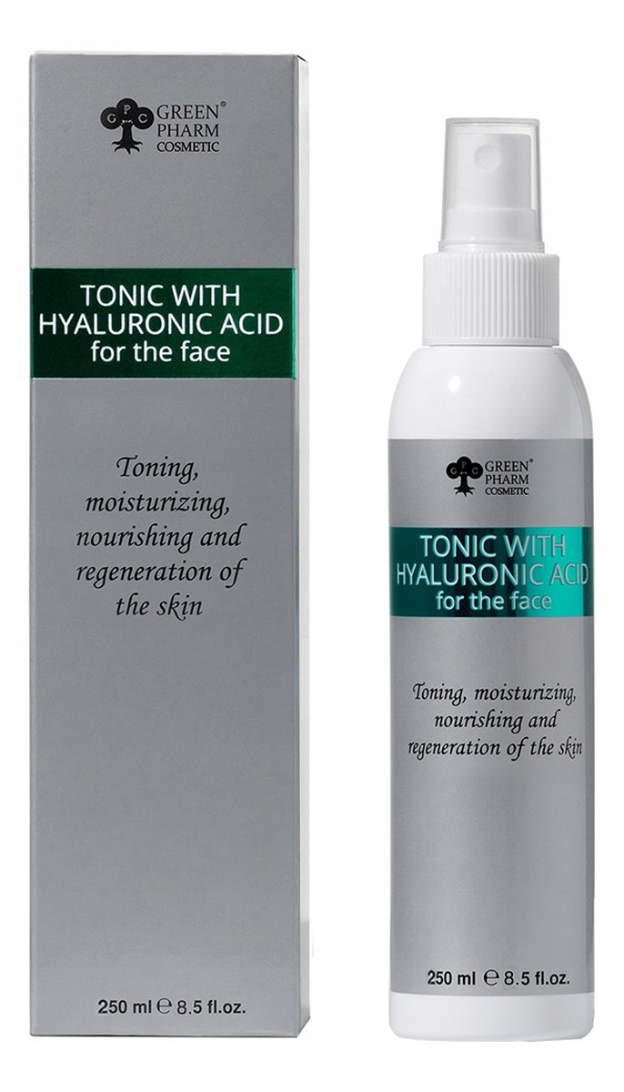 Green Pharm Cosmetic Pleťové tonikum s kyselinou hyaluronovou 250 ml