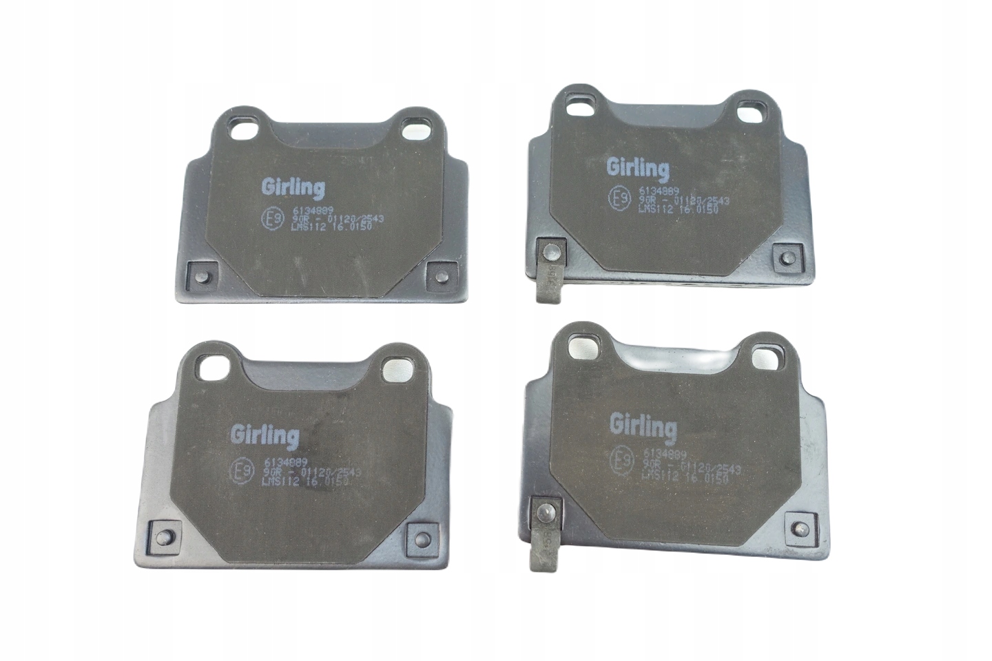 6134889 - ТОРМОЗНЫЕ КОЛОДКИ ЗАДНИЕ MITSUBISHI LANCER 2.0 EVO