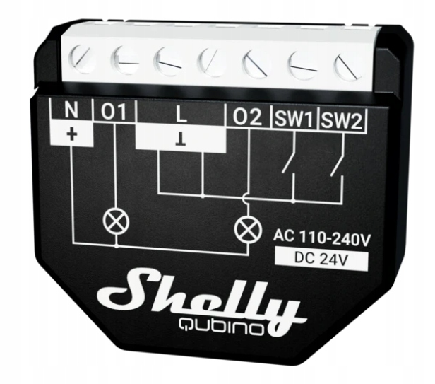 SHELLY Wave 2PM 2-kanałowy moduł z pomiarem mocy — 4