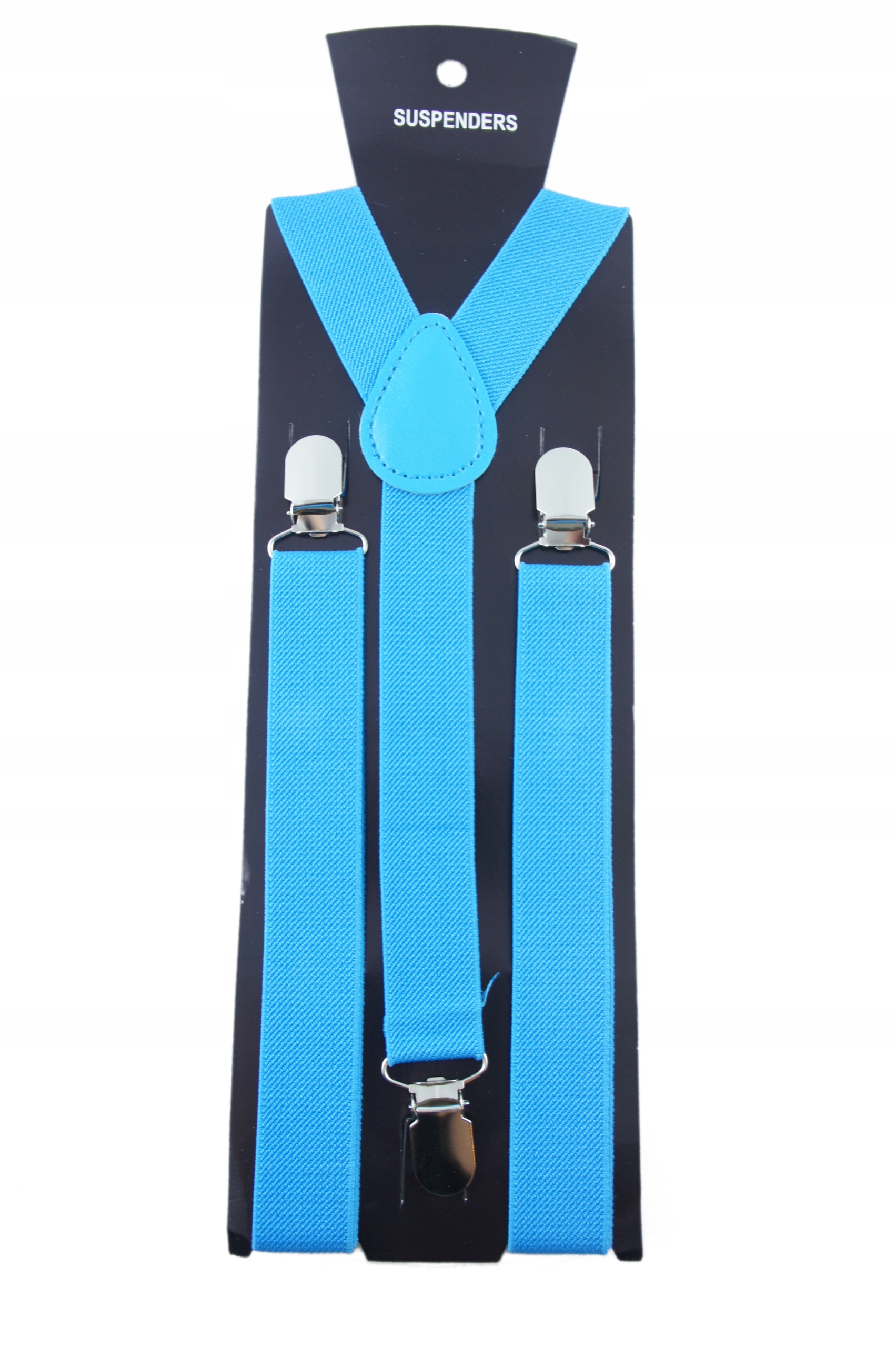 Szelki do spodni UNISEX regulowane powyżej 120cm wzrostu TURKUSOWE