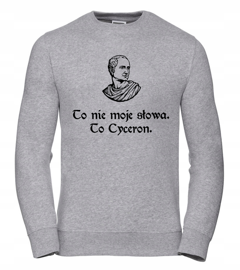 Pánská Mikina 1670 To Ciceron 2XL Šedá Pro něj Chlapa Manžela Chlapa