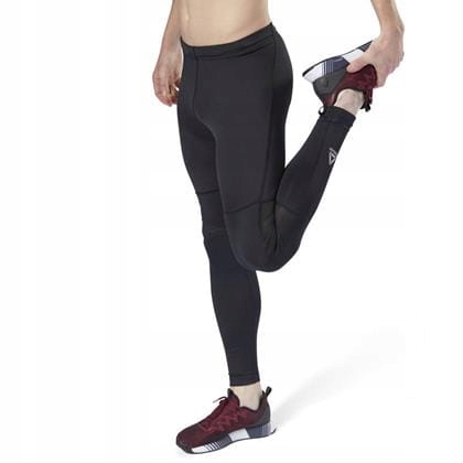 Męskie Leginsy Do Biegania Reebok Getry Do Biegania M