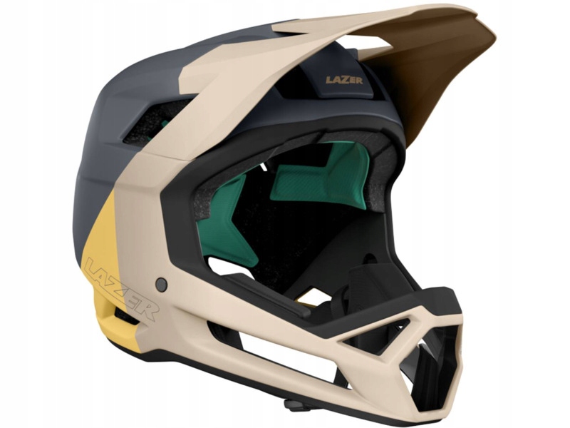 Kask rowerowy Lazer Cage KinetiCore Piaskowy Mtb (rozmiar S)