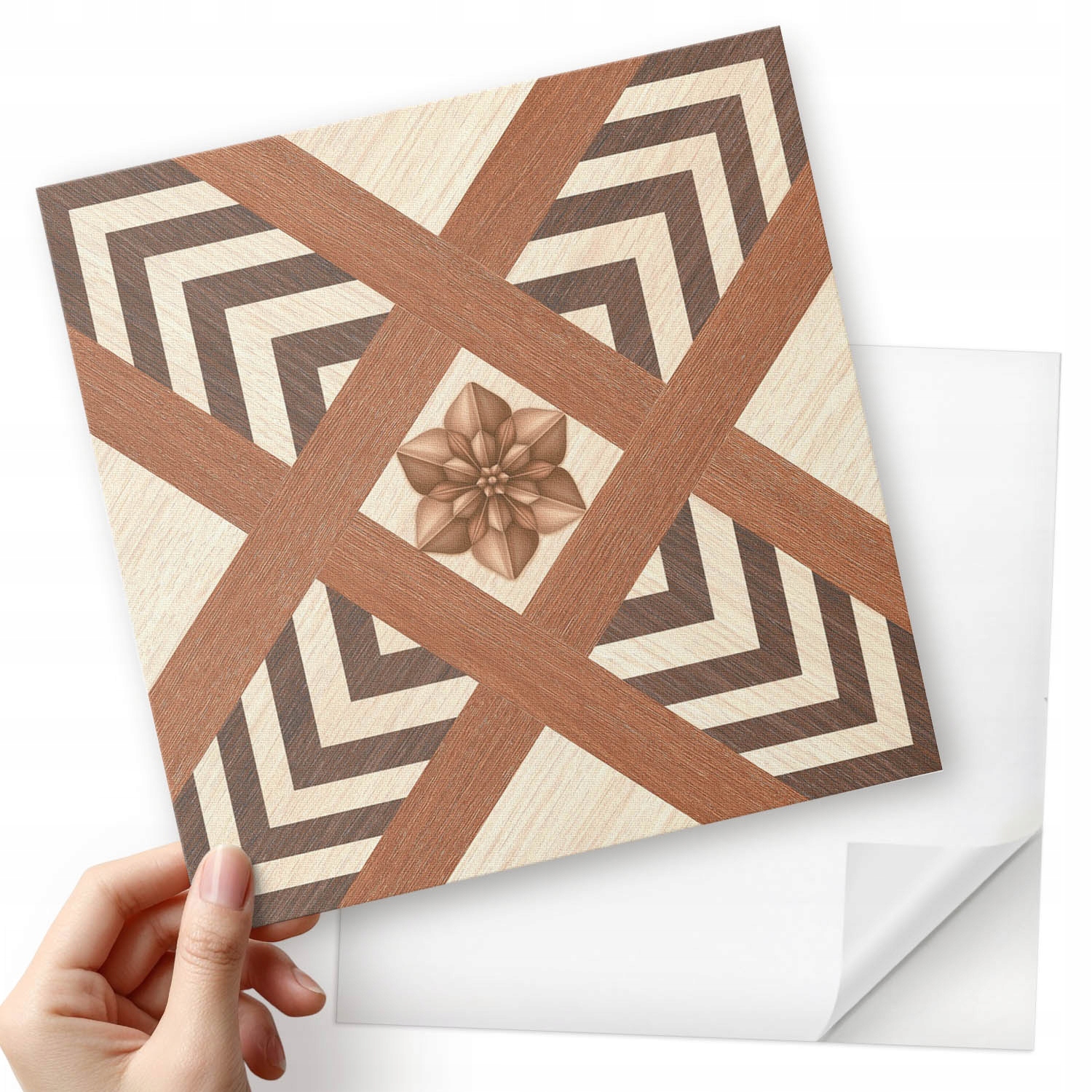 Vinylové obklady na zeď Abstraktní tvary ve výrazné podobě 20x20x20 cm