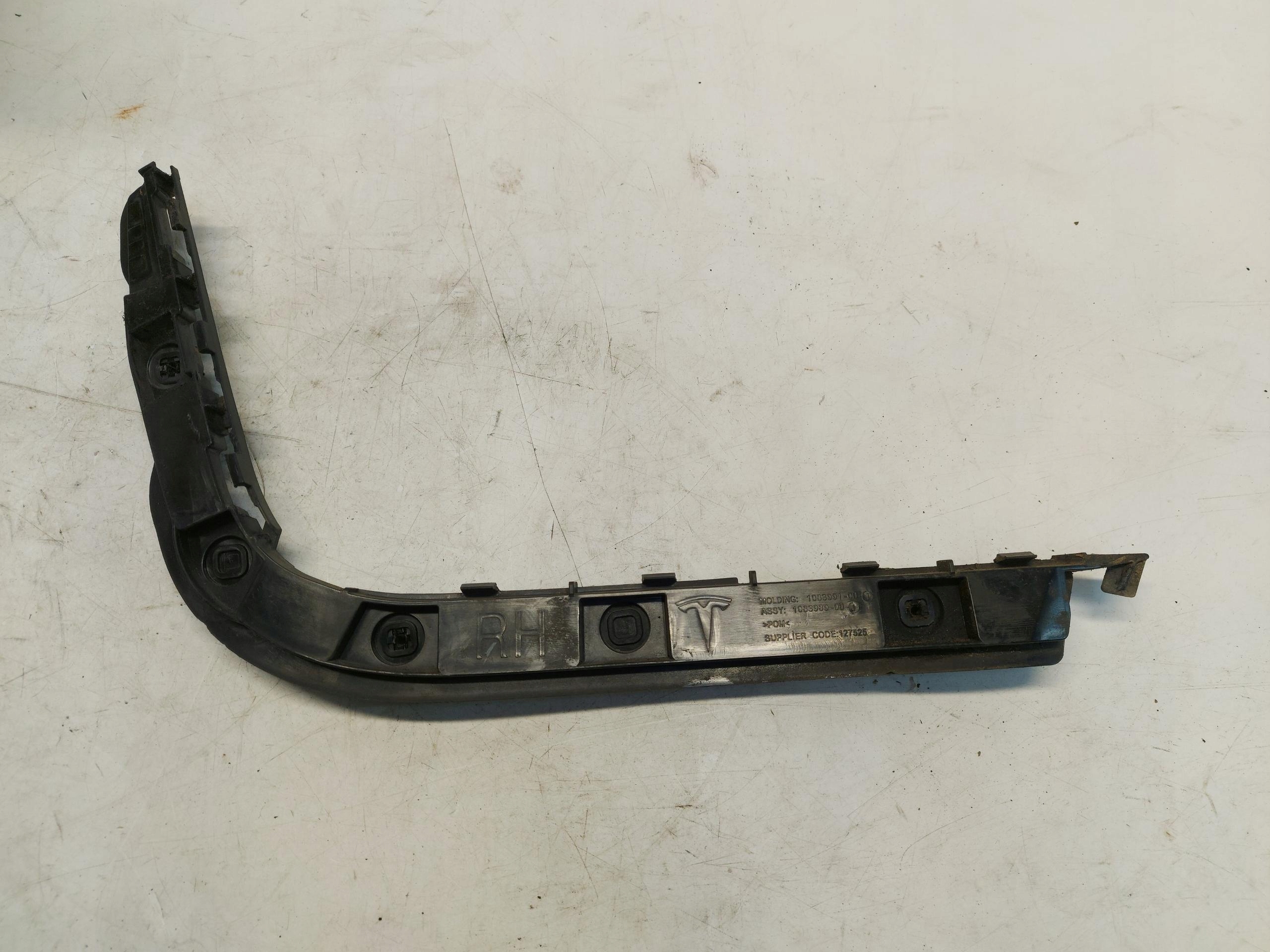 TESLA 3 III SUPPORT SUPPORT PLAQUE PARE CHOC ARRIÈRE DROITE 1083991-00-J