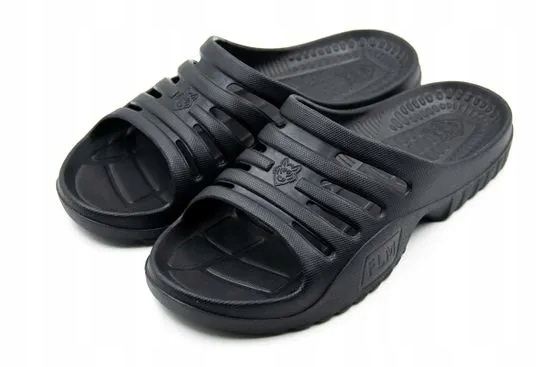 F9005 KLAPKI DAMSKIE CZARNE FLAME EVA 37