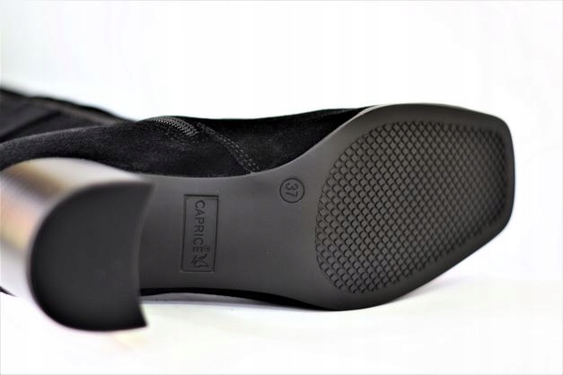 CAPRICE 25516-27 KOZAKI CZARNE ZAMSZ R.41 Model 25516-27