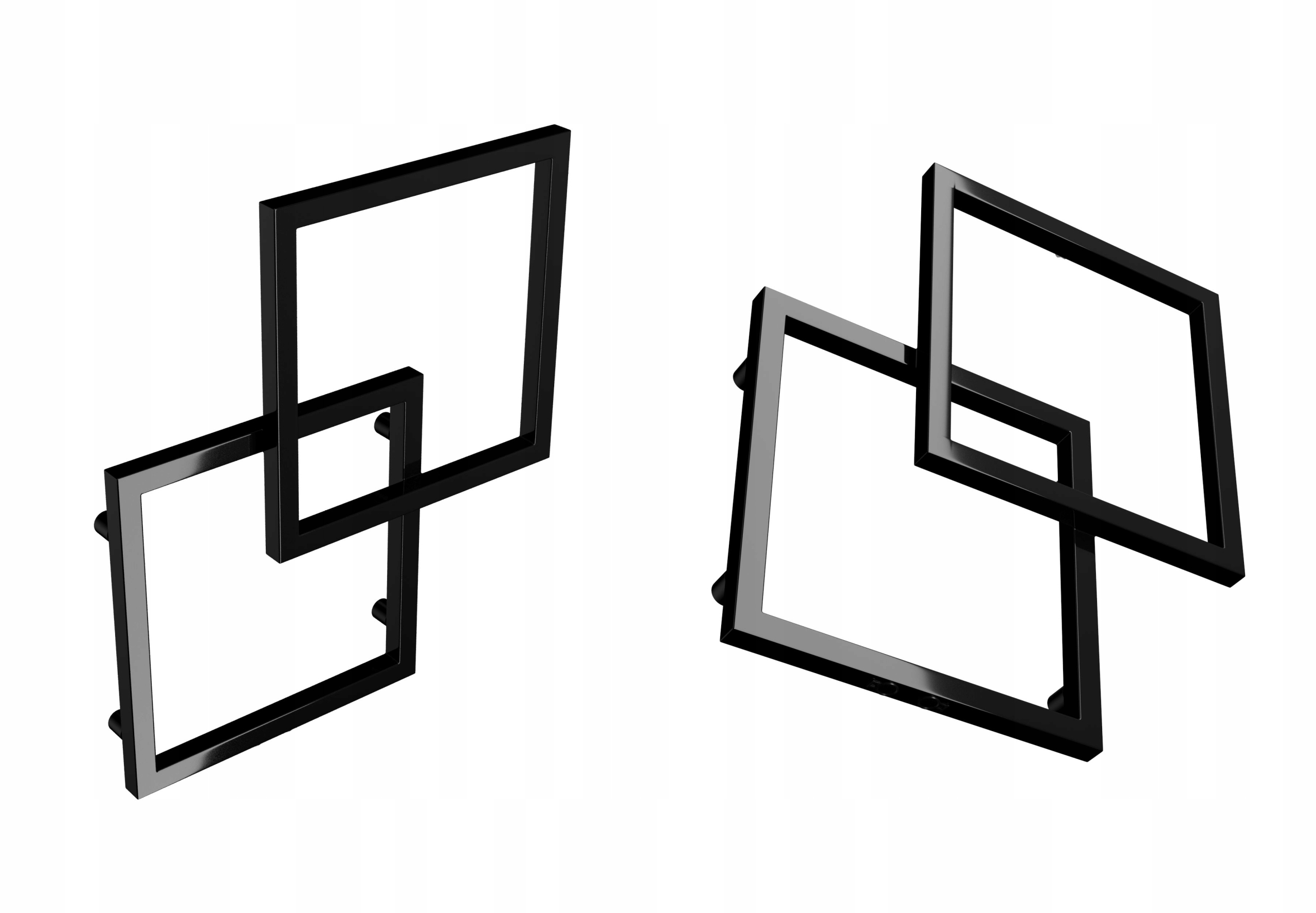 Dekoratívny Radiátor Pre C.o 730/660 Čierny Lesk