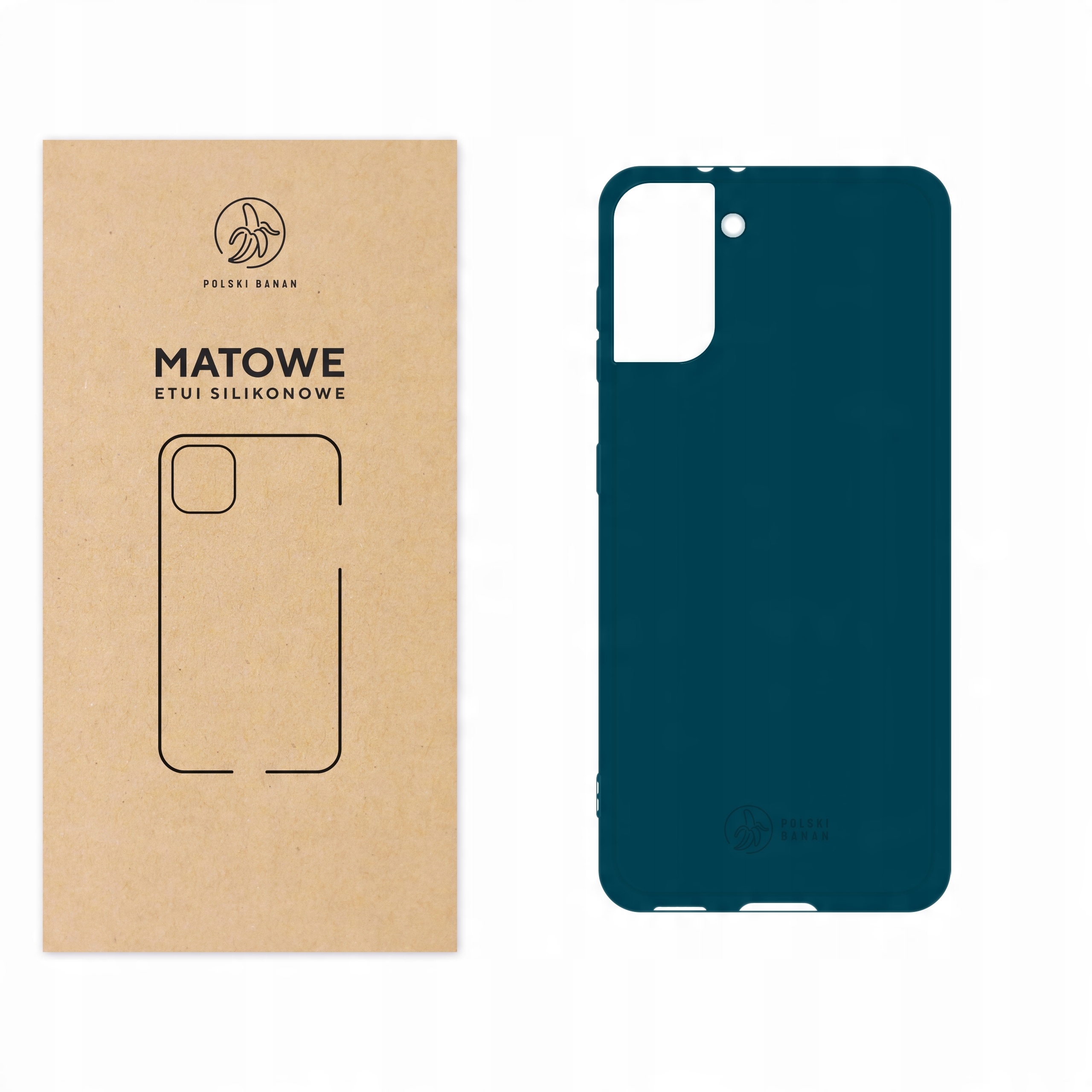 

Etui Matowe do Samsung S21 morskie