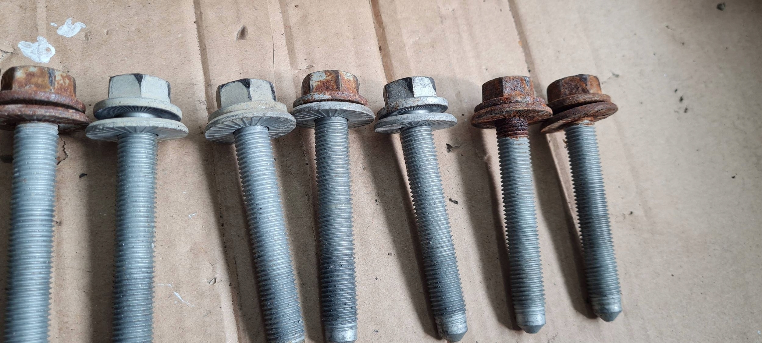 A6 C8 4K screws screw springing front SANEK axle beam siders A7 4K