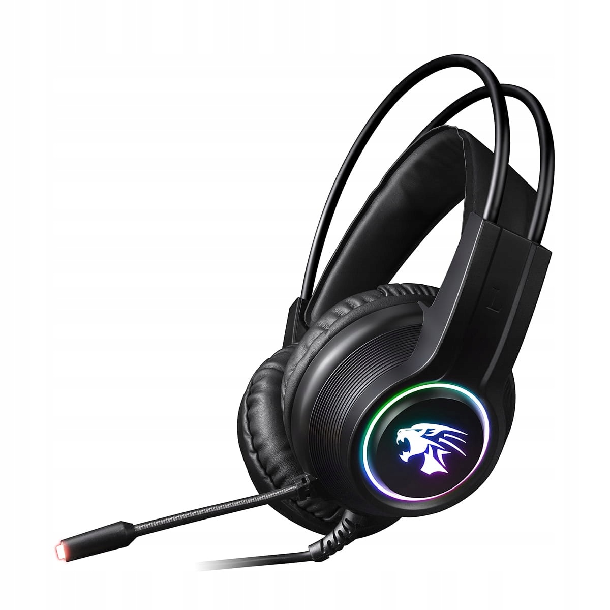 VH8030 gamer fejhallgató Led háttérvilágítással