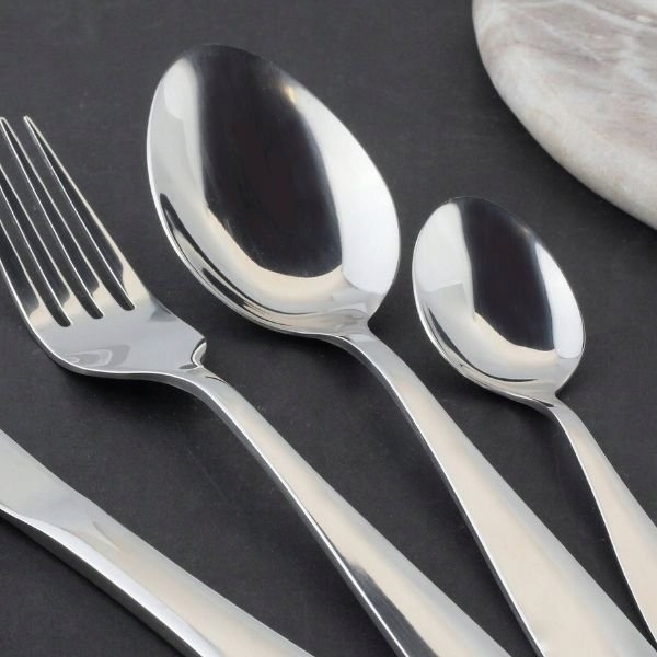 Sztućce Srebrne Komplet dla 6 osób 24 Elementy Srebrny TABLEWERE SERIES Marka inna