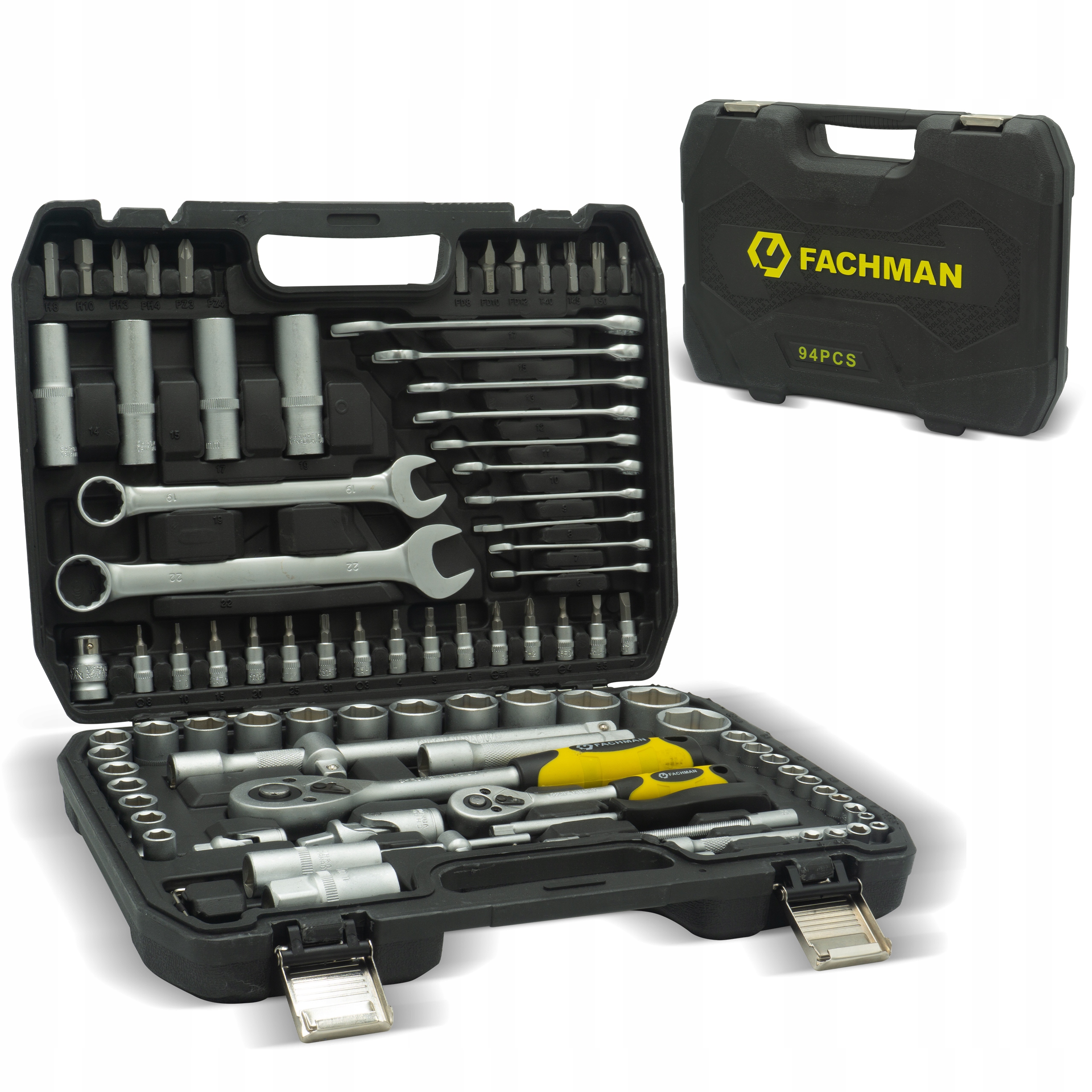 НАБОР ТОРЦЕВЫХ КЛЮЧЕЙ FACHMAN 94 ШТ.