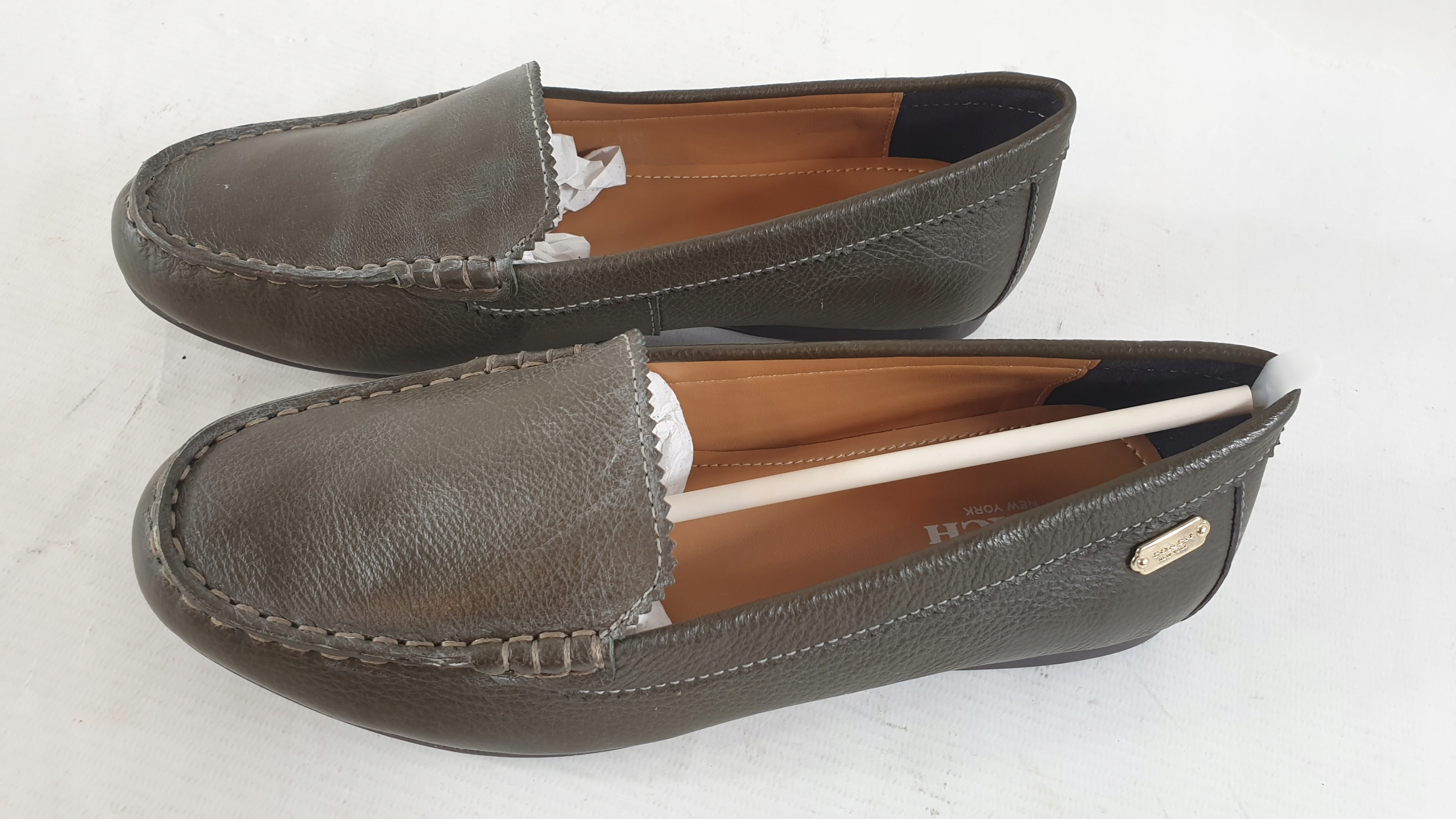 coach kožené Mokasíny Dámské Balerínky R 36