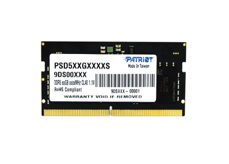 Pamięć Ram Patriot Signature 16GB DDR5 4800MHz Sodimm PSD516G480081S