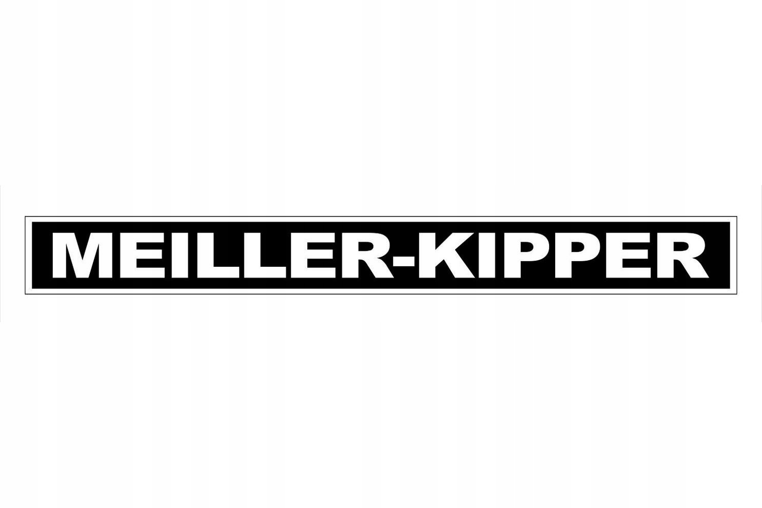 Naklejka Meiller Kipper pasek 49,5x5,5 cm laminat