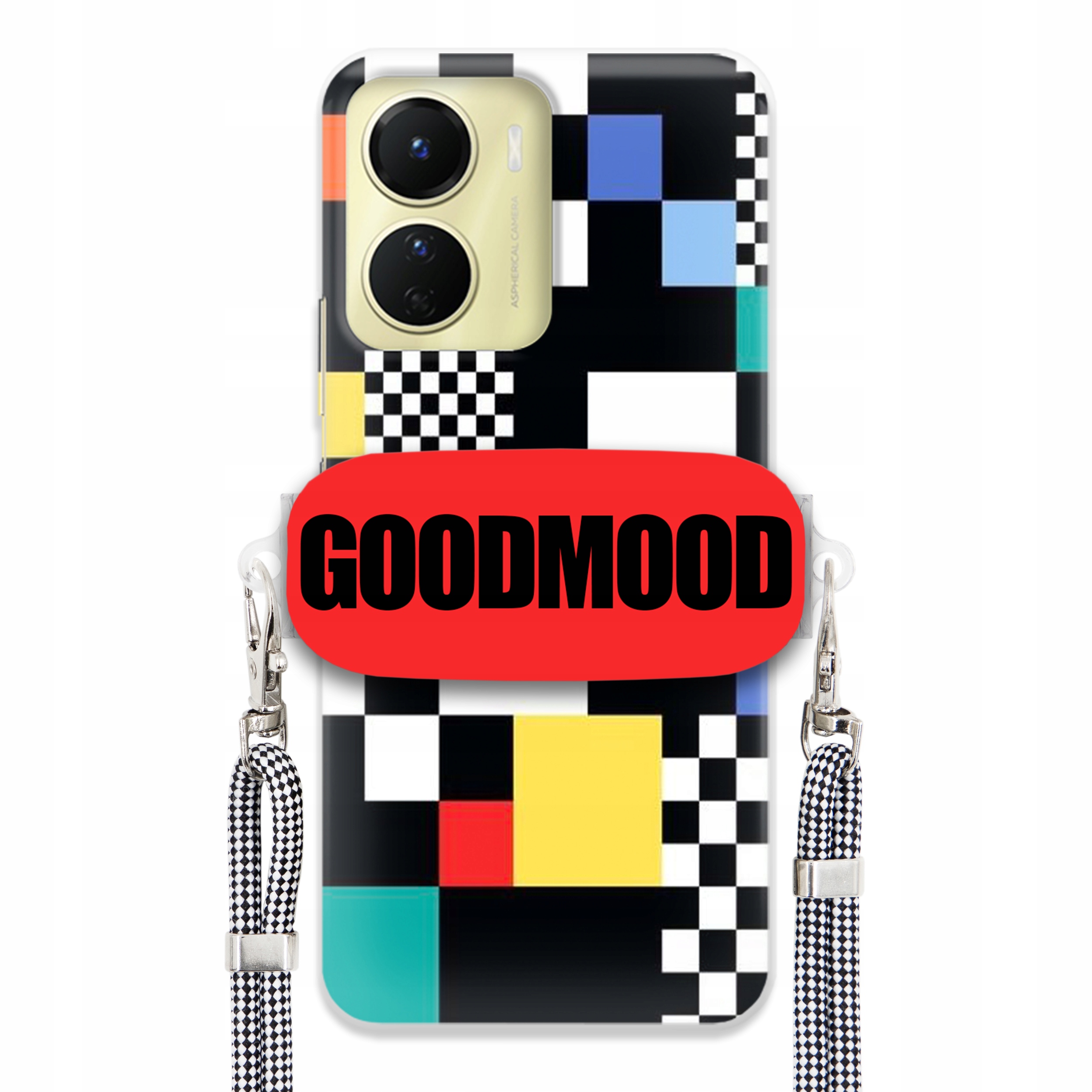 pouzdro na Vivo Y16 4G Case Držák Na Vodítko Zebra Telefonu Pixelart Goodmood Wz