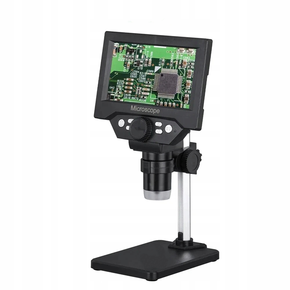 Digitální Přenosný Mikroskop Pro Pájení Fhd 1080P, Displej 5,5"